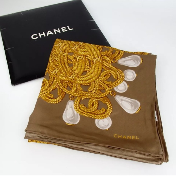 CHANEL Silk Scarf - Picture 2 of 4
